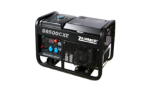 Бензиновый генератор Zammer S6500CXE - 5кВт