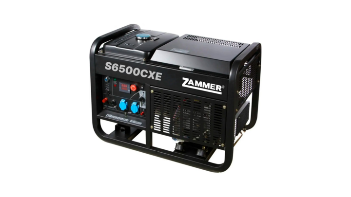 Бензиновый генератор Zammer S6500CXE - 5кВт