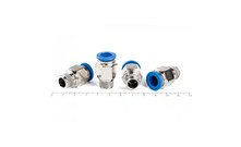 Фитинг цанговый прямой с наружной резьбой D PC 10-02 (R1/4