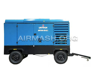 Дизельный винтовой компрессор Liutech LUY310-25 на шасси