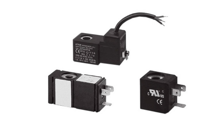Катушка соленоида с провол.соединителем(12V DC)100422